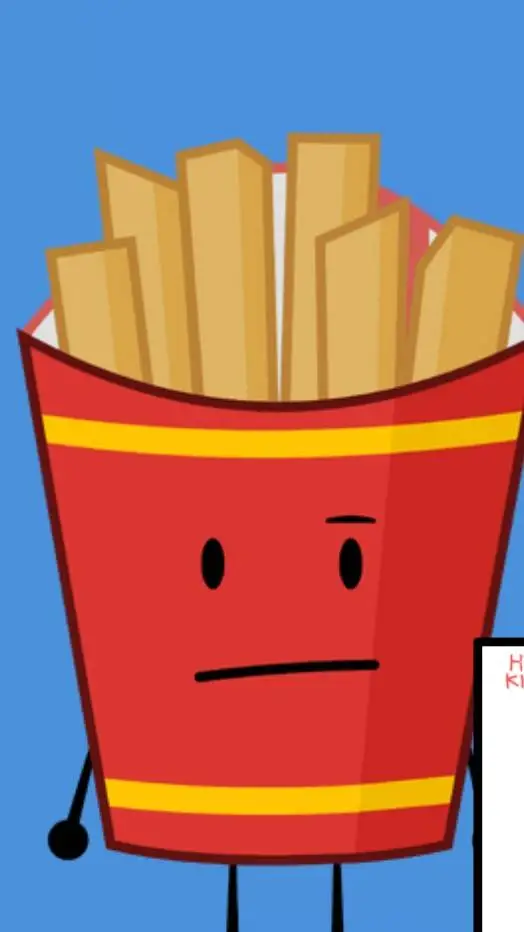 ai character: Fries background