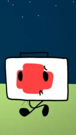 ai character: Health kit!  background