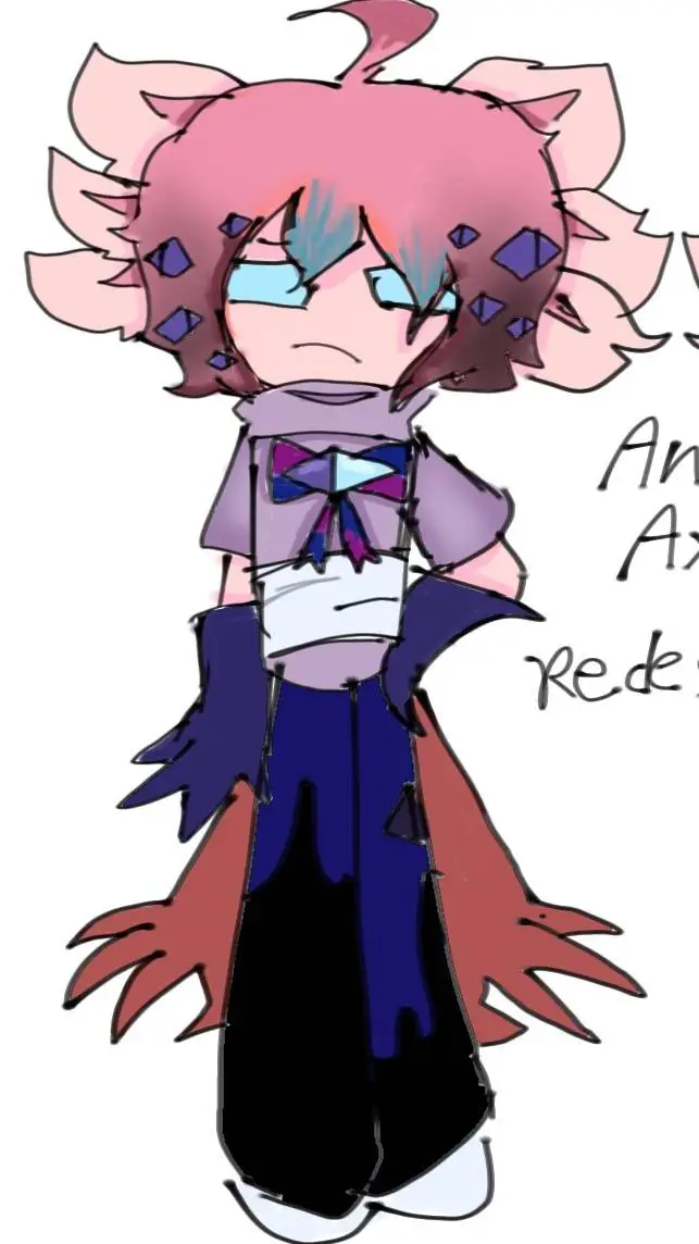 ai character: Andrew Axxen  background