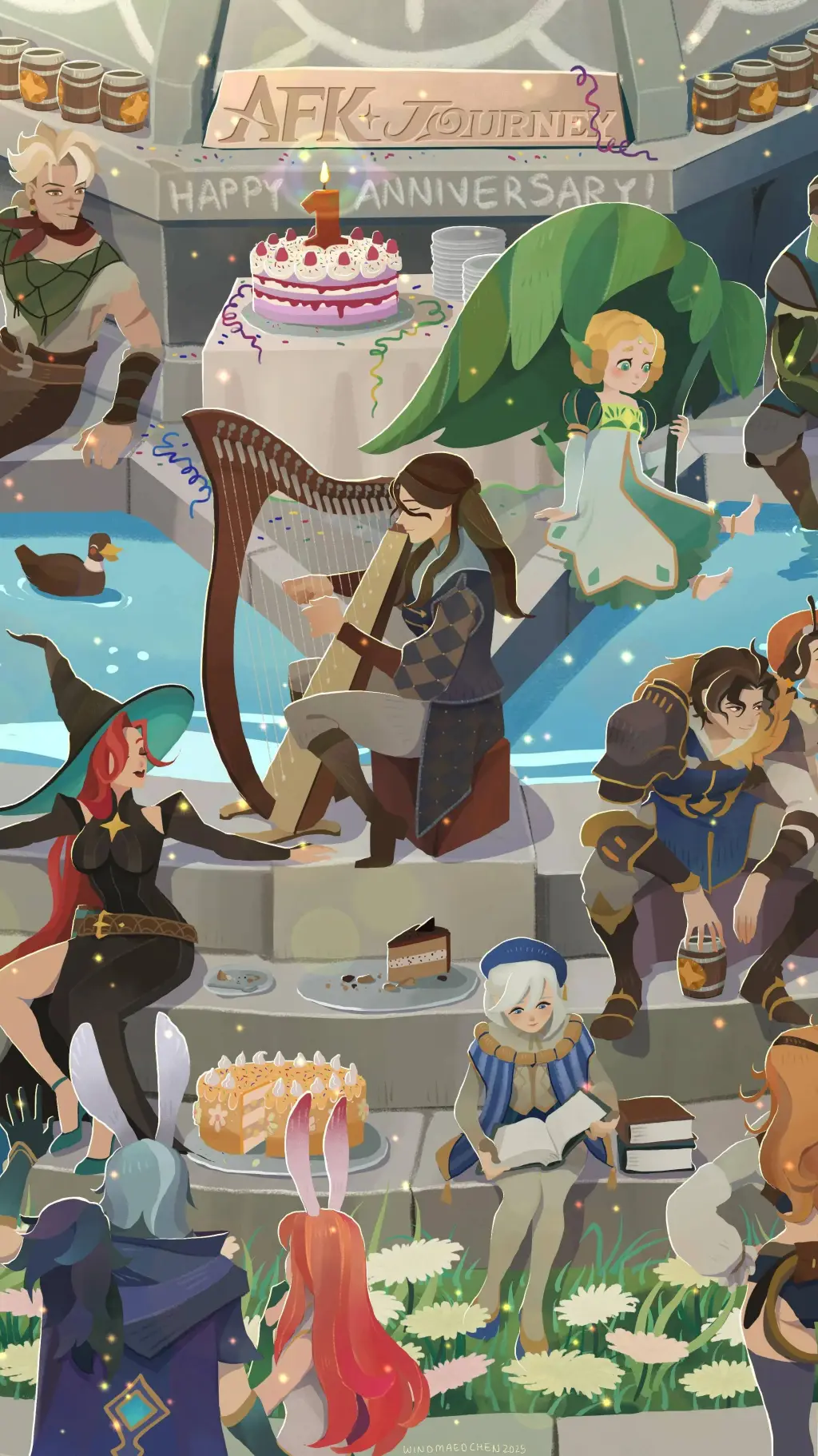 ai character: AFK Journey RP background