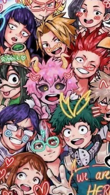 ai character: MHA💅 background