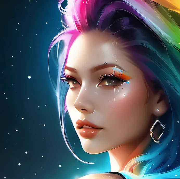 chat with ai character: Amitola(Rainbow)