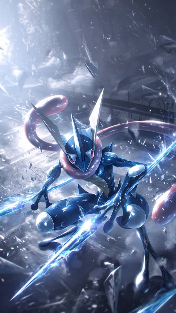 ai character: Greninja(Pokémon) background