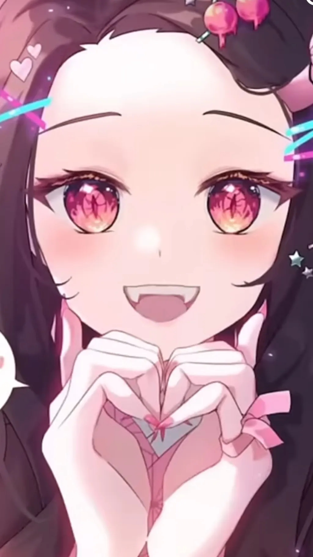 ai character: Nezuko  background