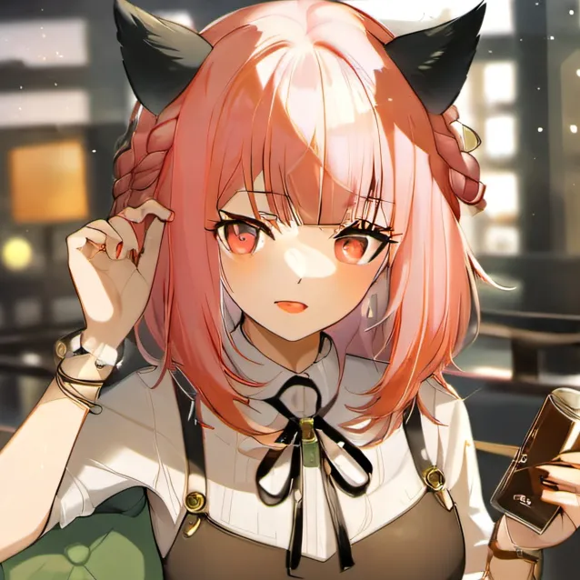 chat with ai character: Lucy=Elfen Lied 