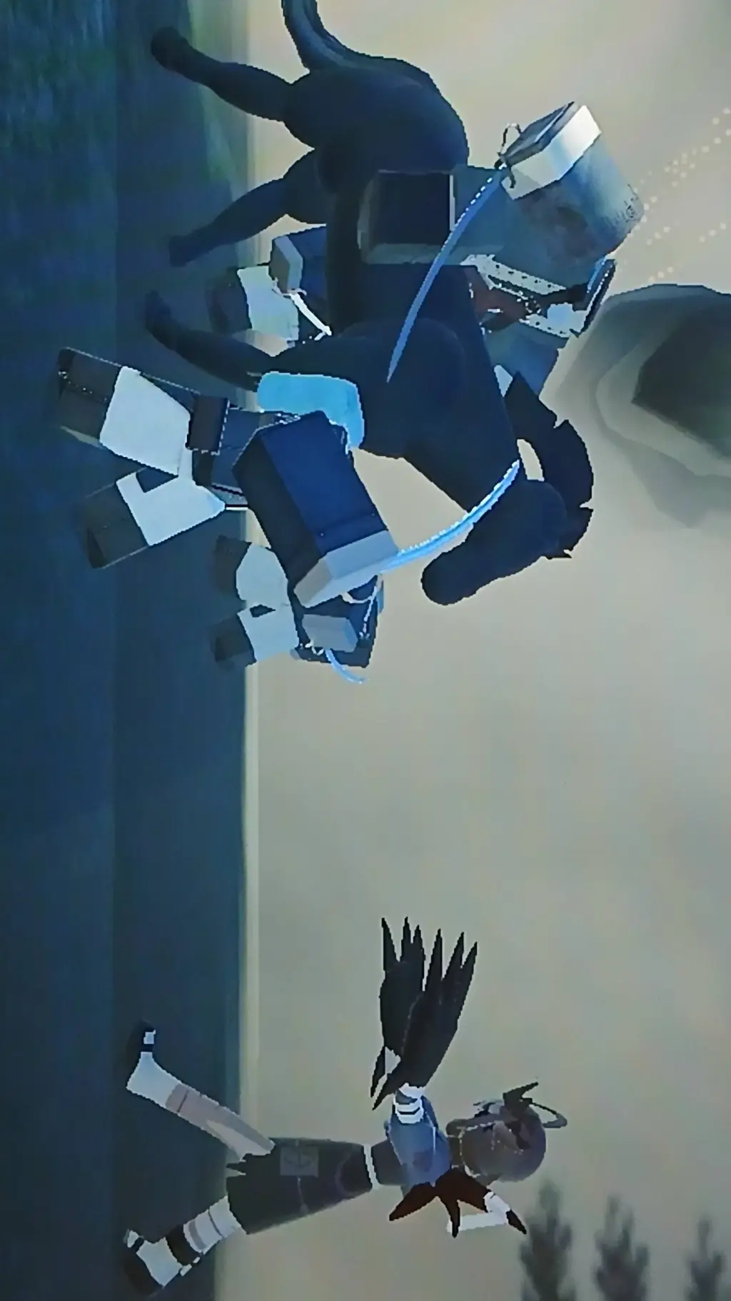 ai character: Alice x Headless  background