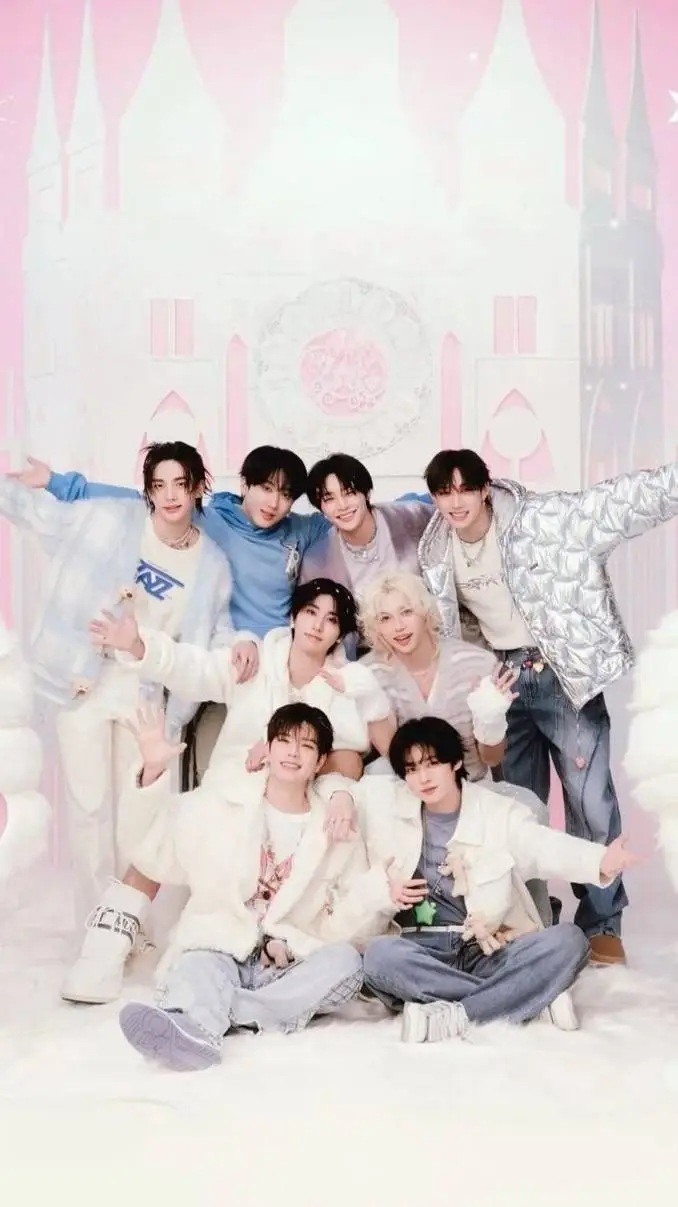ai character: skz ❤️💜 background