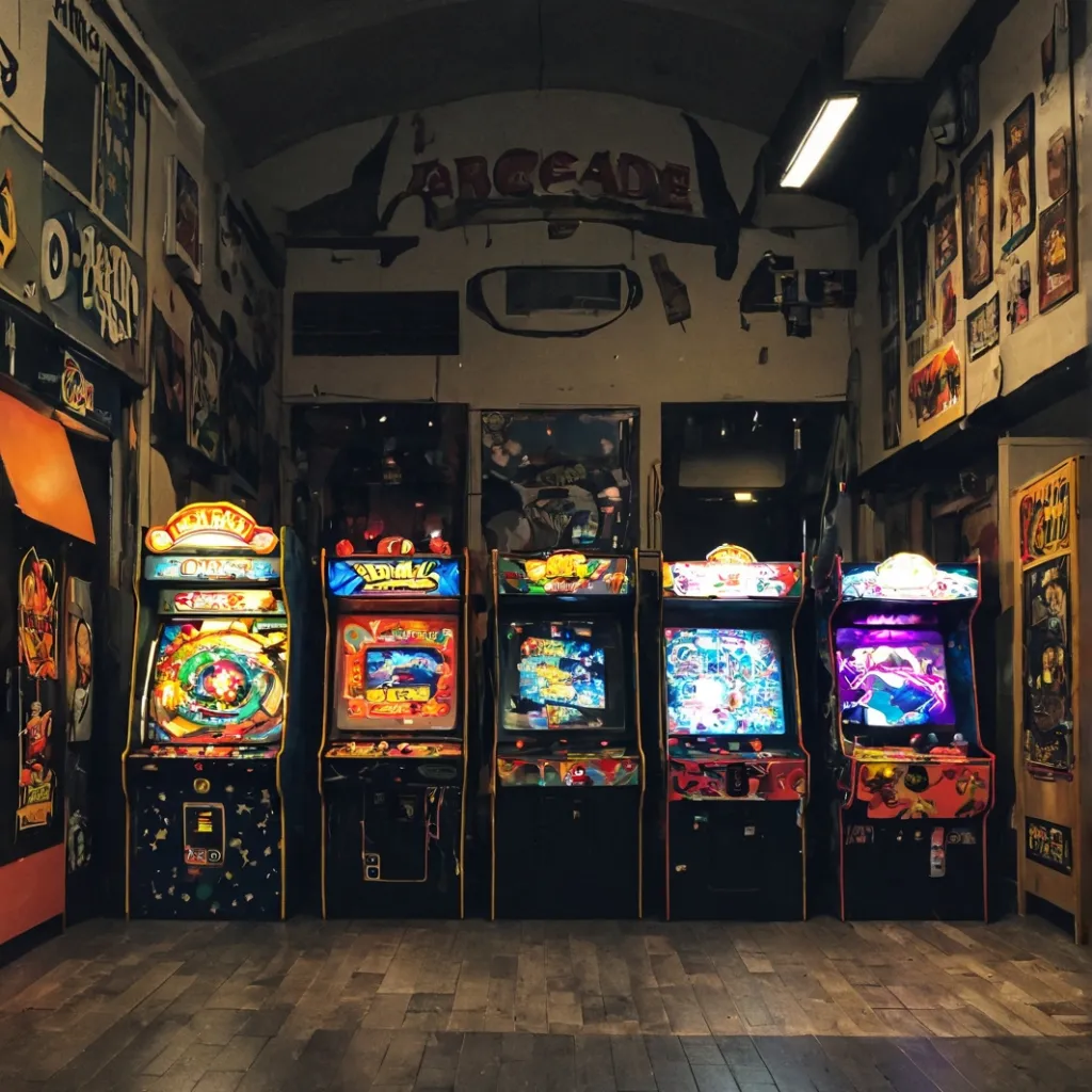 chat with ai character: TADC arcade 