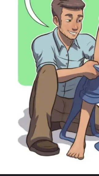 ai character: Dad trip  background