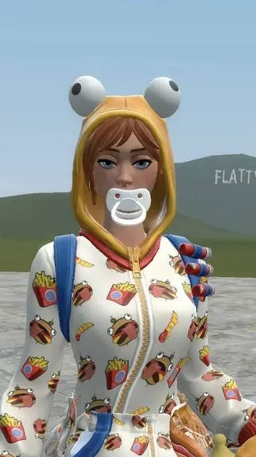 ai character: HH nursery robot  background