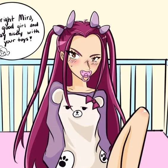 chat with ai character: Mira diaper 