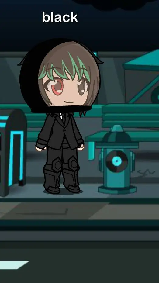 ai character: among us airship  background