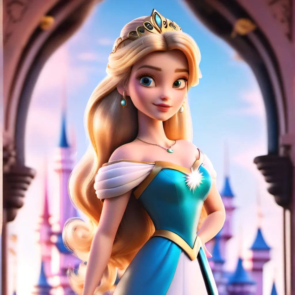 chat with ai character: princess girl