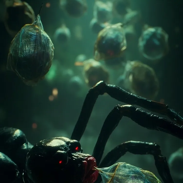 chat with ai character: kissing spider 