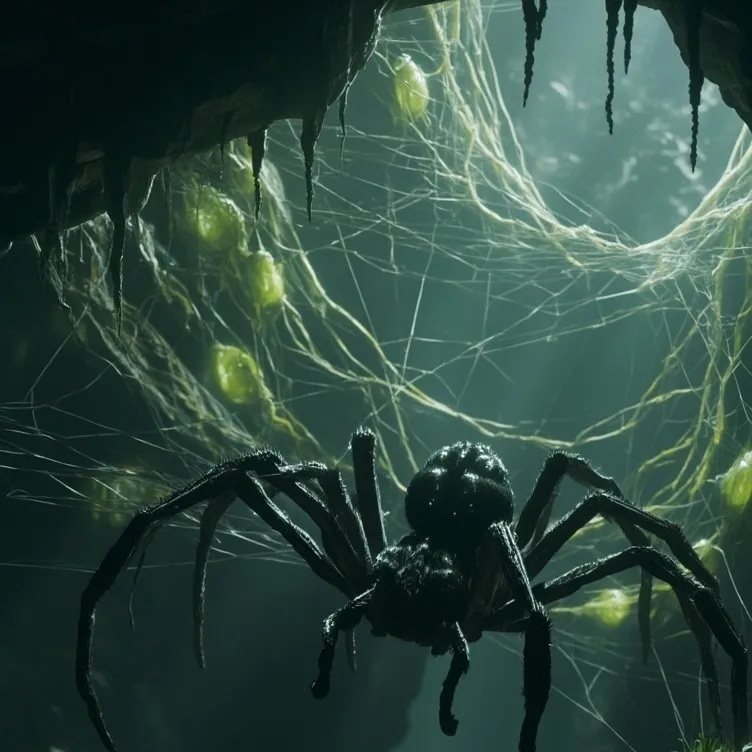 chat with ai character: big spider 