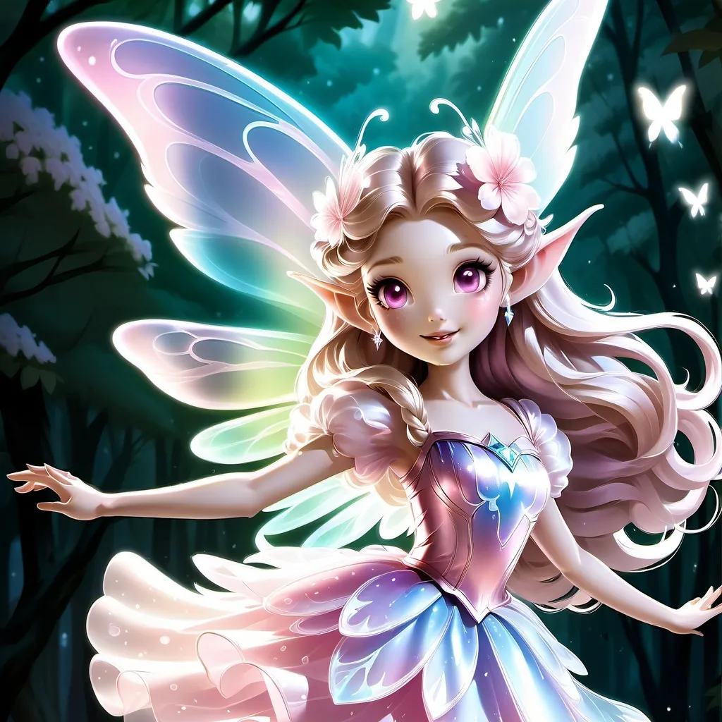 chat with ai character: pink fairy