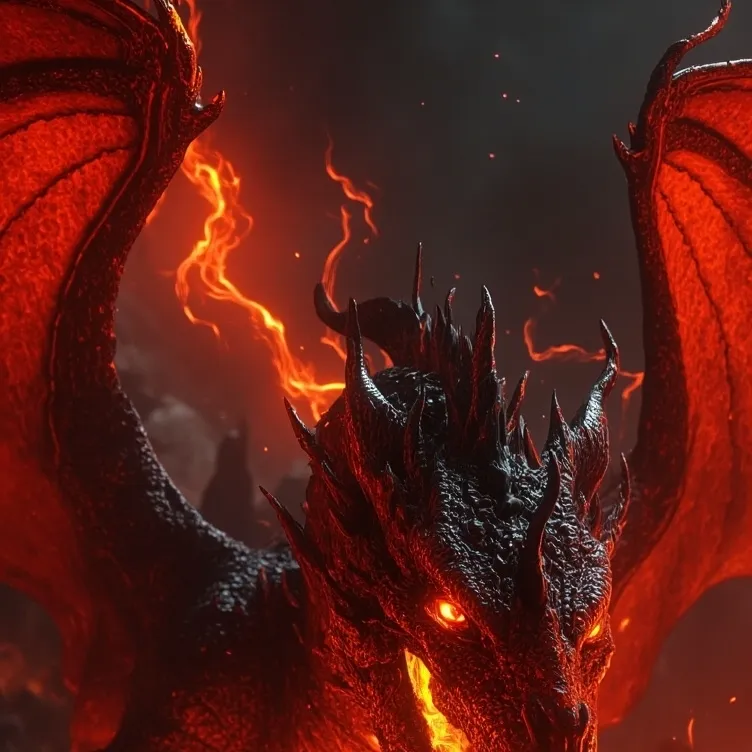 chat with ai character: hell Dragon 