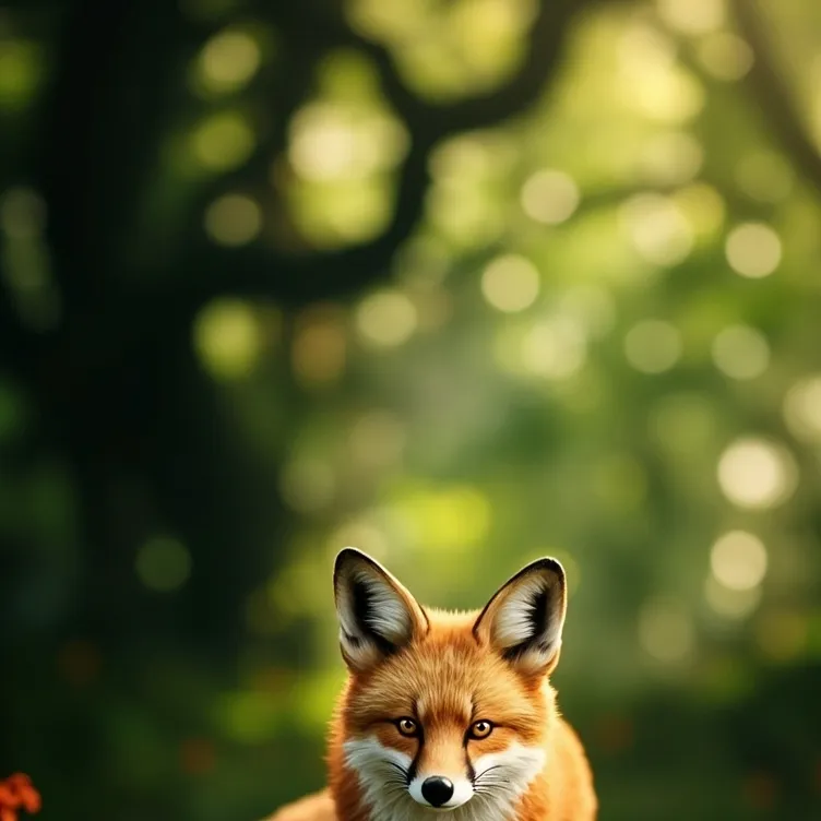 chat with ai character: long tail fox