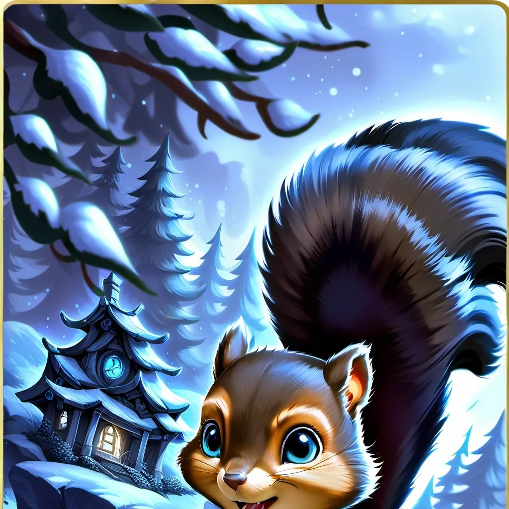 chat with ai character: squirrel in a dres