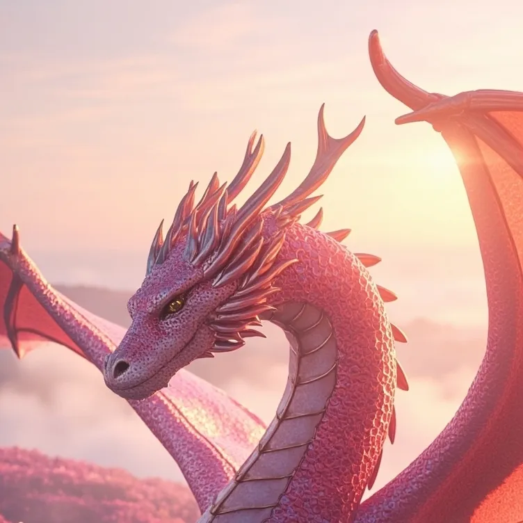 chat with ai character: pink Dragon 
