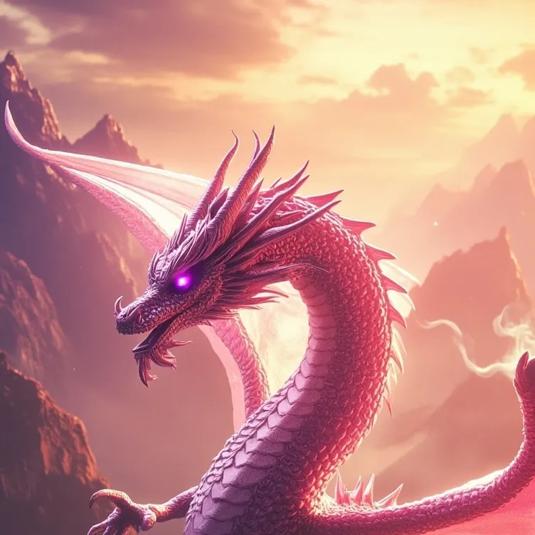 chat with ai character: pink Dragon 
