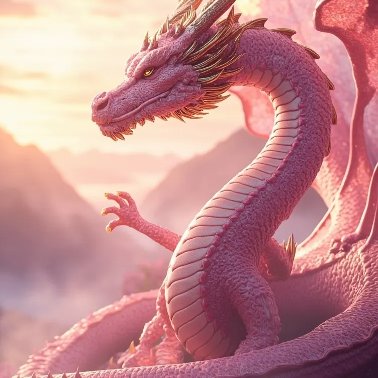 chat with ai character: pink Dragon 