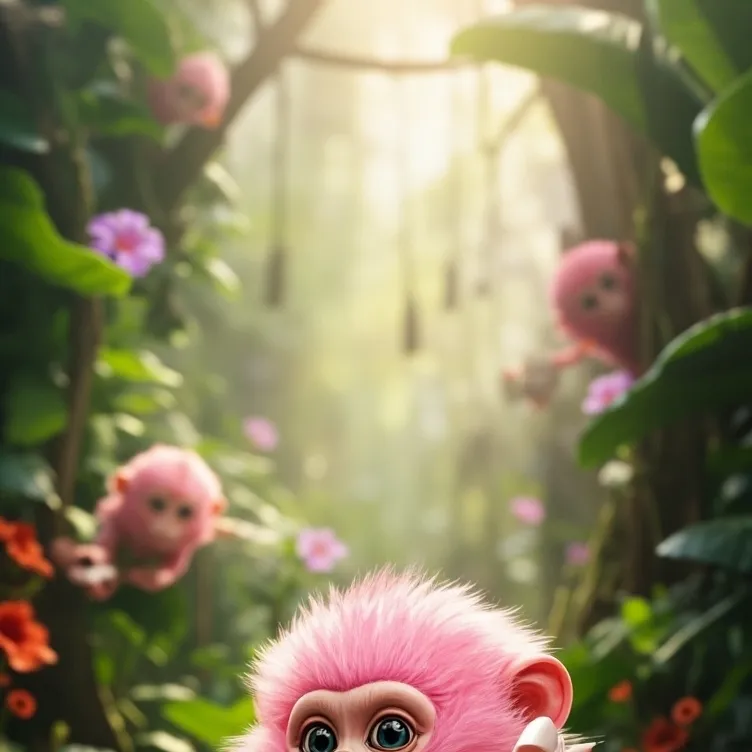 chat with ai character: monkey jungle