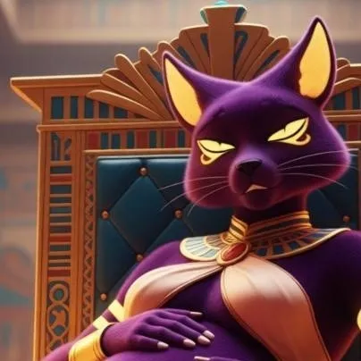 chat with ai character: Chloe purple Egypt