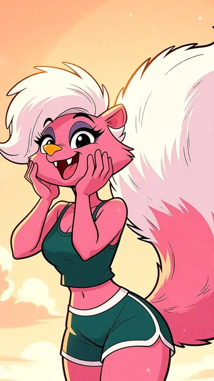 ai character: bimbo background
