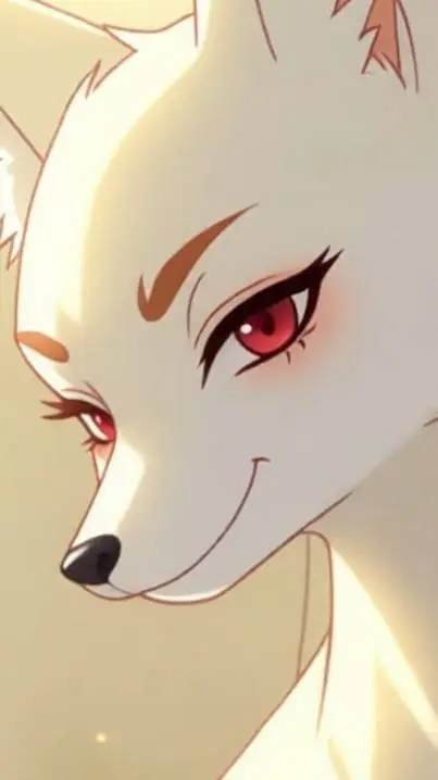 ai character: nine tails back wi background