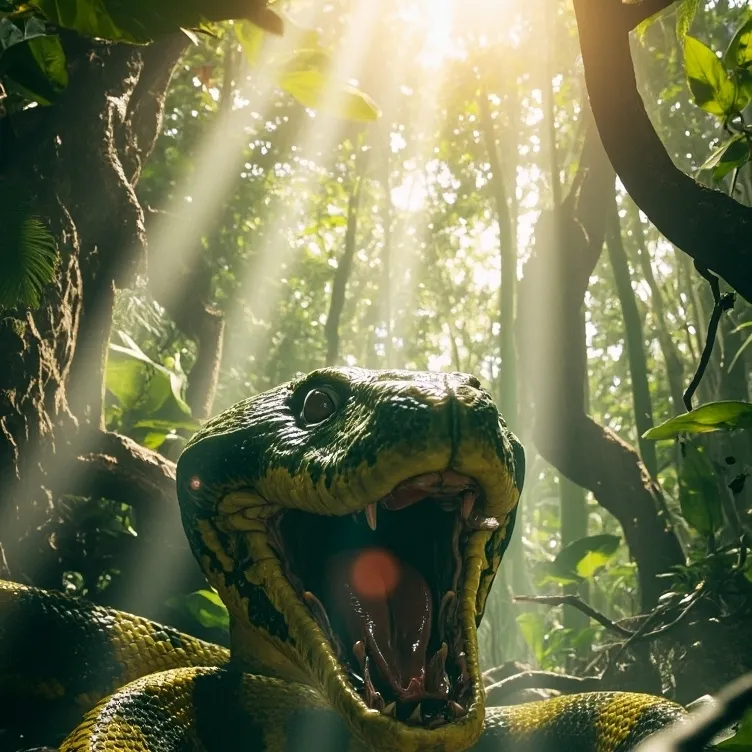 chat with ai character: the snake
