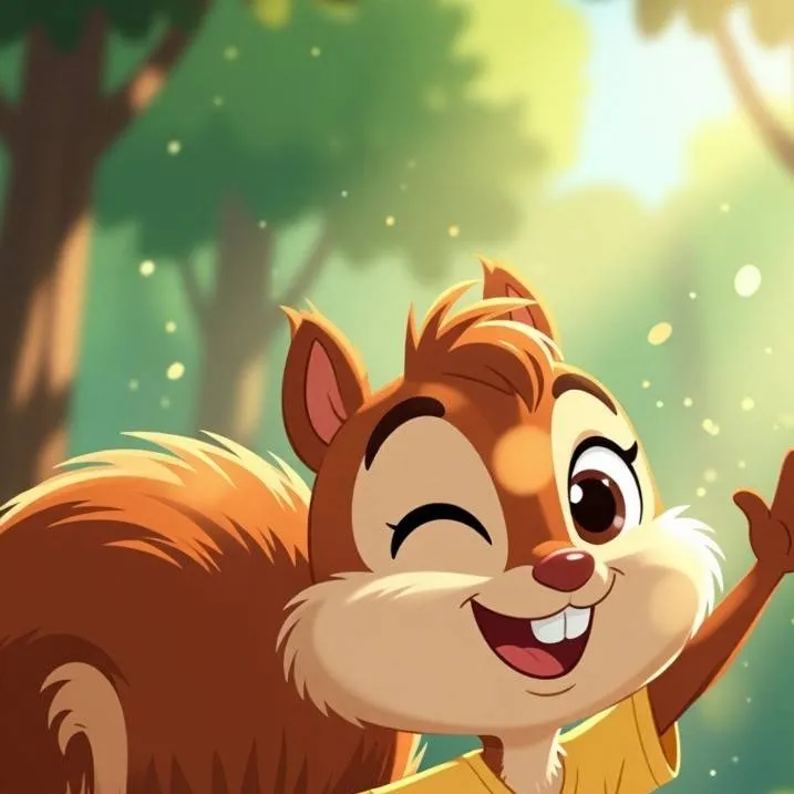chat with ai character: tickle squirrel