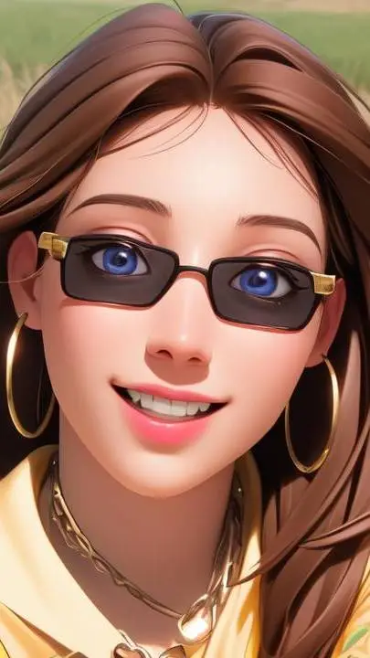 ai character: Sandrine  background