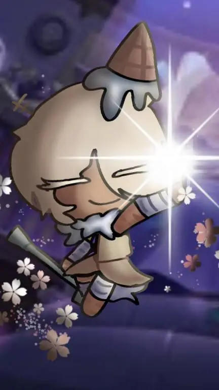 ai character: Wind Cream Cookie background
