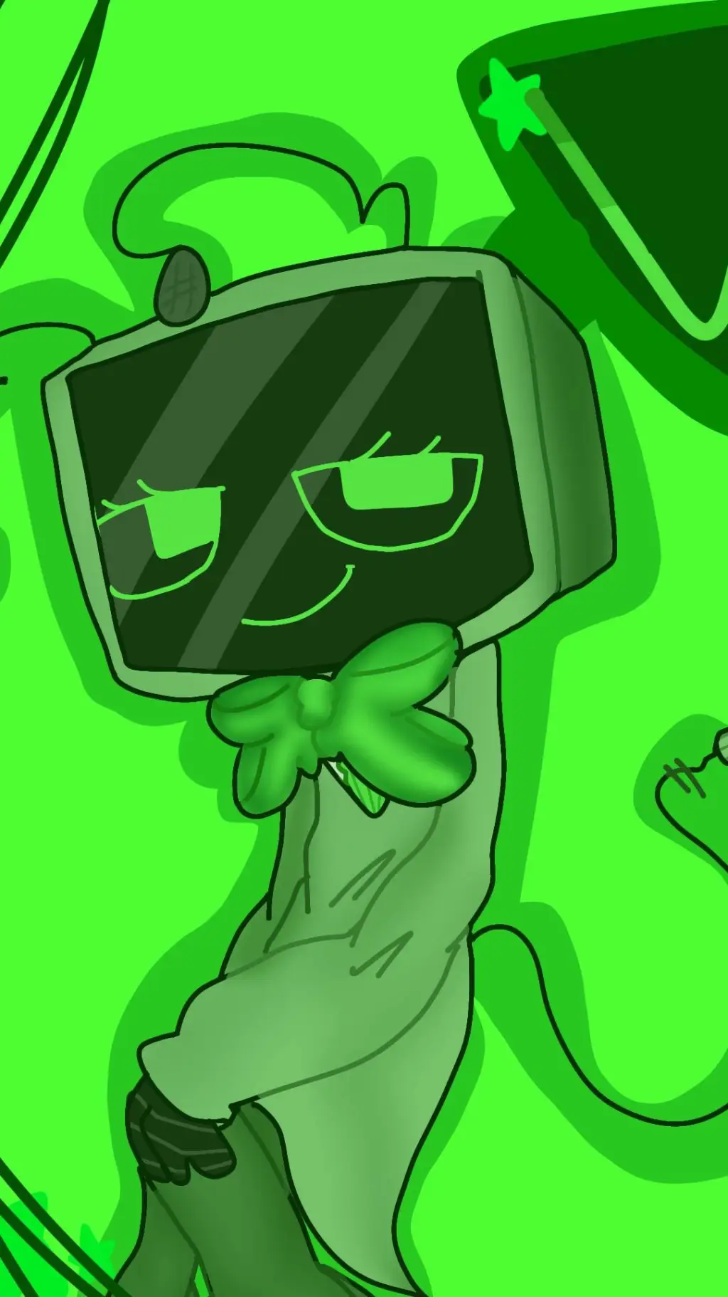 ai character: \~Vee~/ background