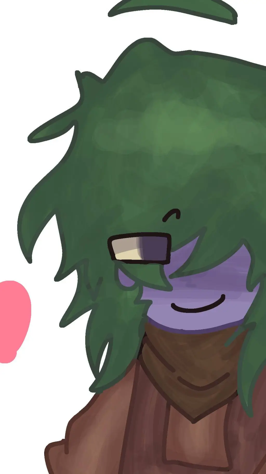 ai character: ~\Blueberry/~ background