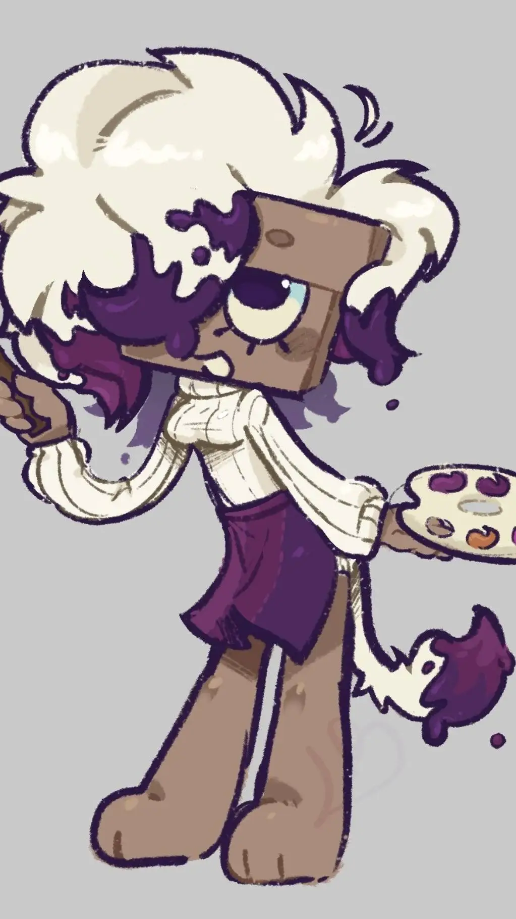 ai character: Brusha background