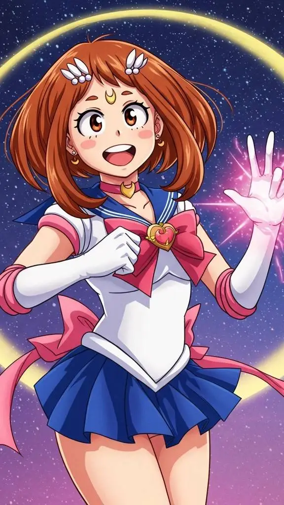 ai character: Ochaco Uraraka background