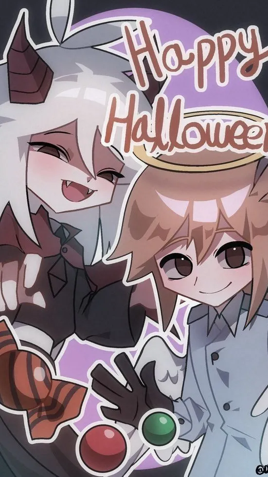 ai character: FPE HALLOWEEN background