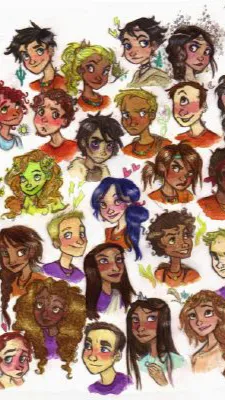 ai character: PJO!!! background