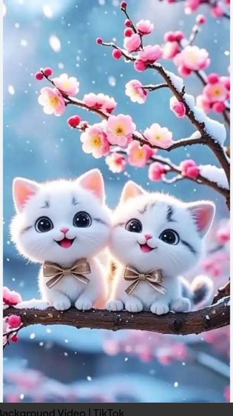 ai character: kitty land background