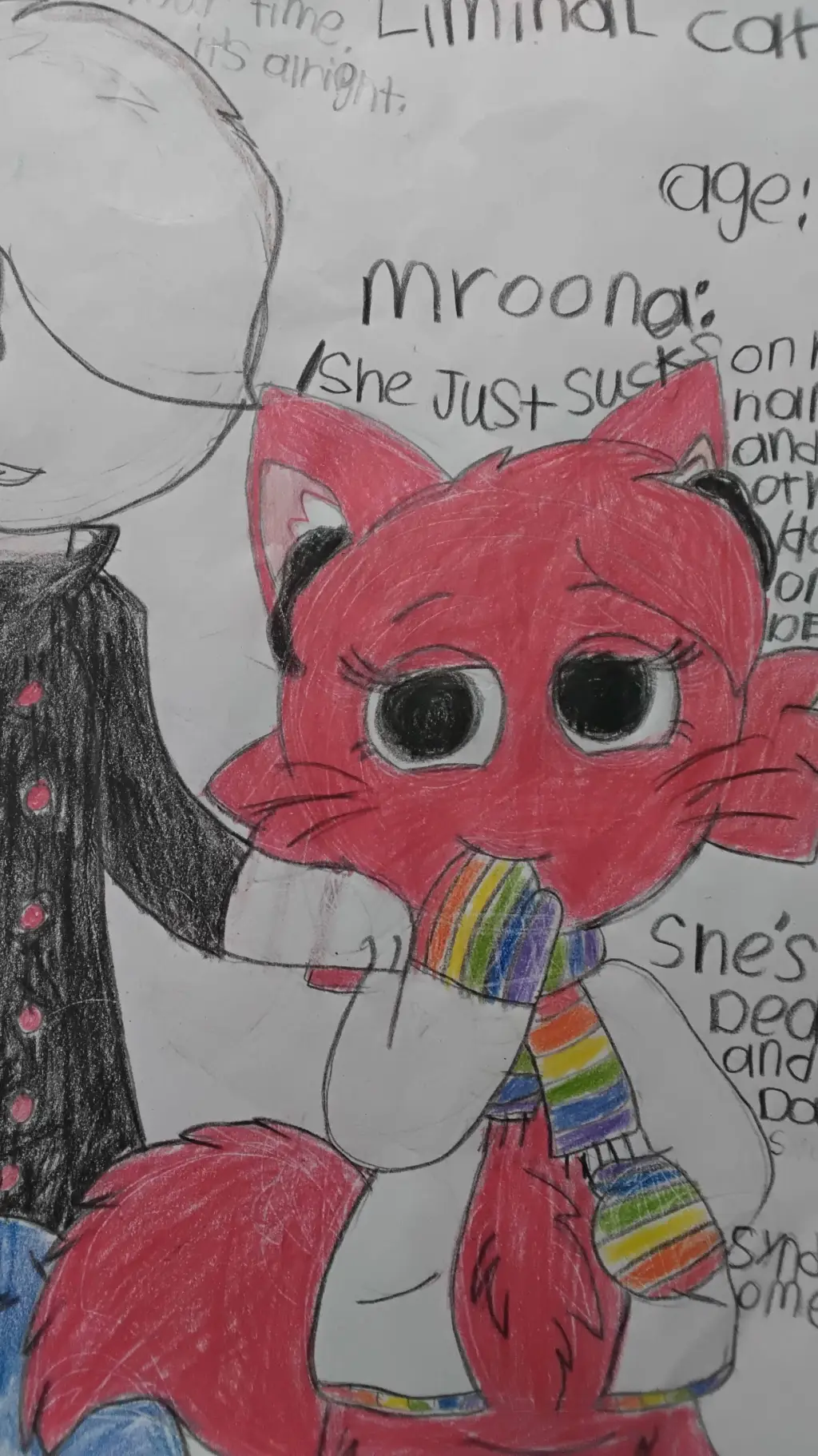 ai character: mroona and wyrum  background