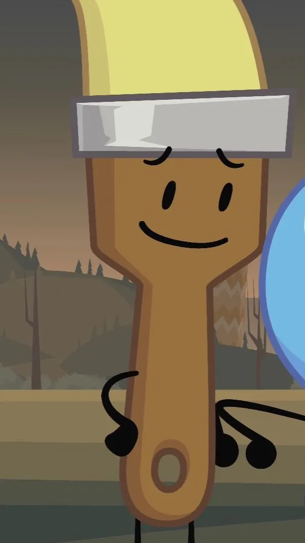 ai character: Paintbrush -II background