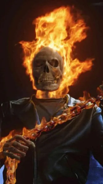 ai character: Ghost rider background
