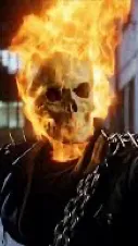 ai character: Ghost rider  background