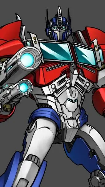ai character: Optimus Prime  background