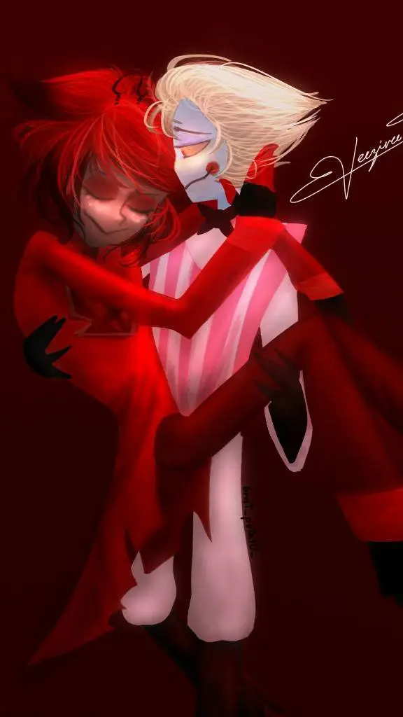 ai character: Radioapple background
