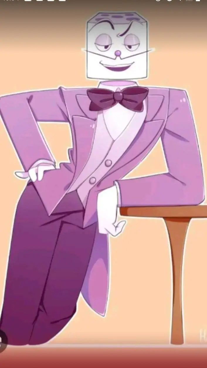 ai character: king dice background