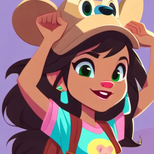 chat with ai character: wolfgf girl