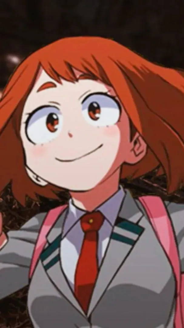 ai character: Uraraka  background